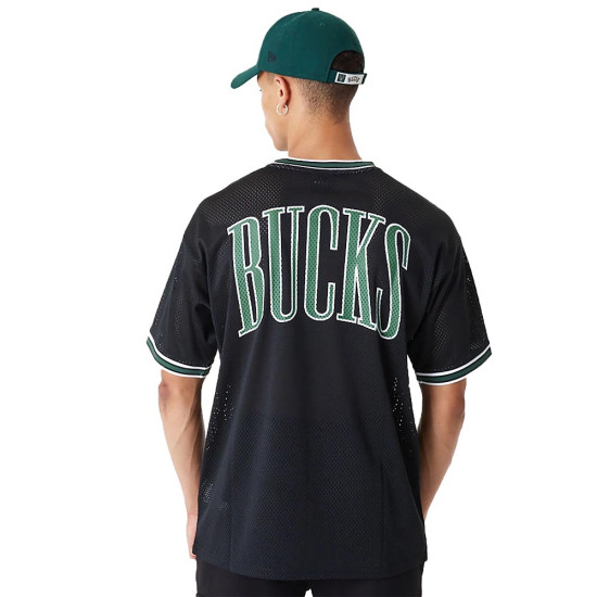 New Era Ανδρική κοντομάνικη μπλούζα Milwaukee Bucks Men's T-Shirt